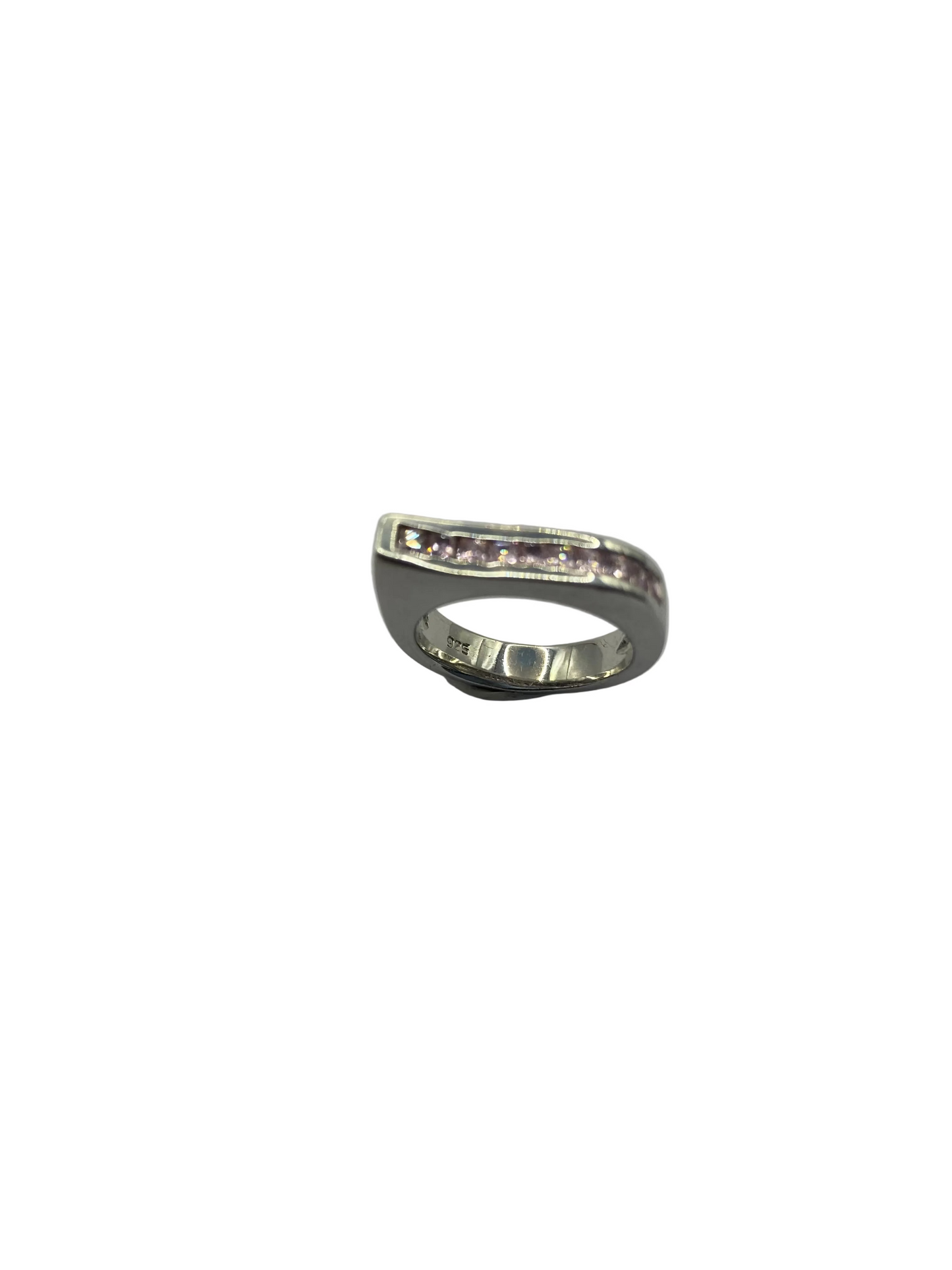 Silver Cubic Zirconia Ring