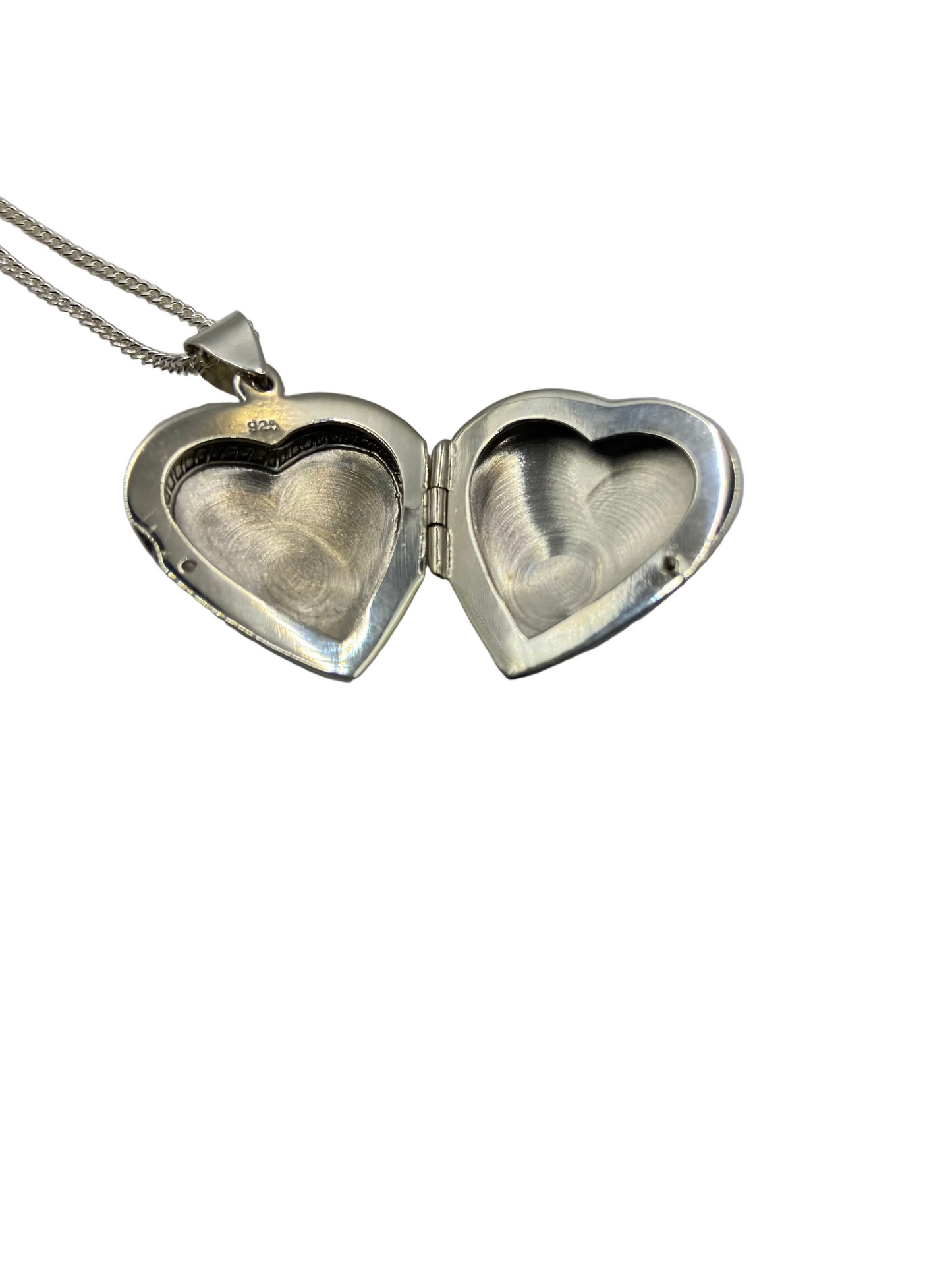 Silver Heart Locket Pendant