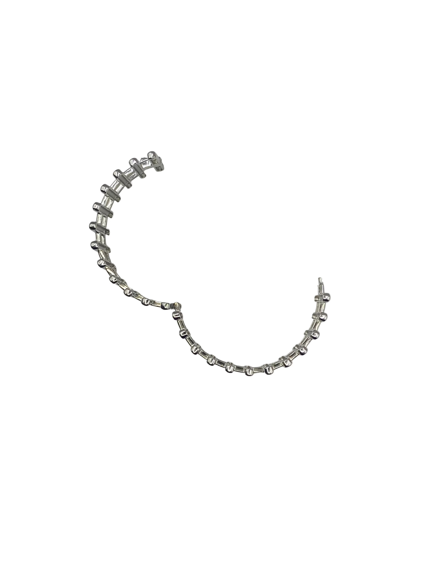 Silver Melody Cuff Bangle