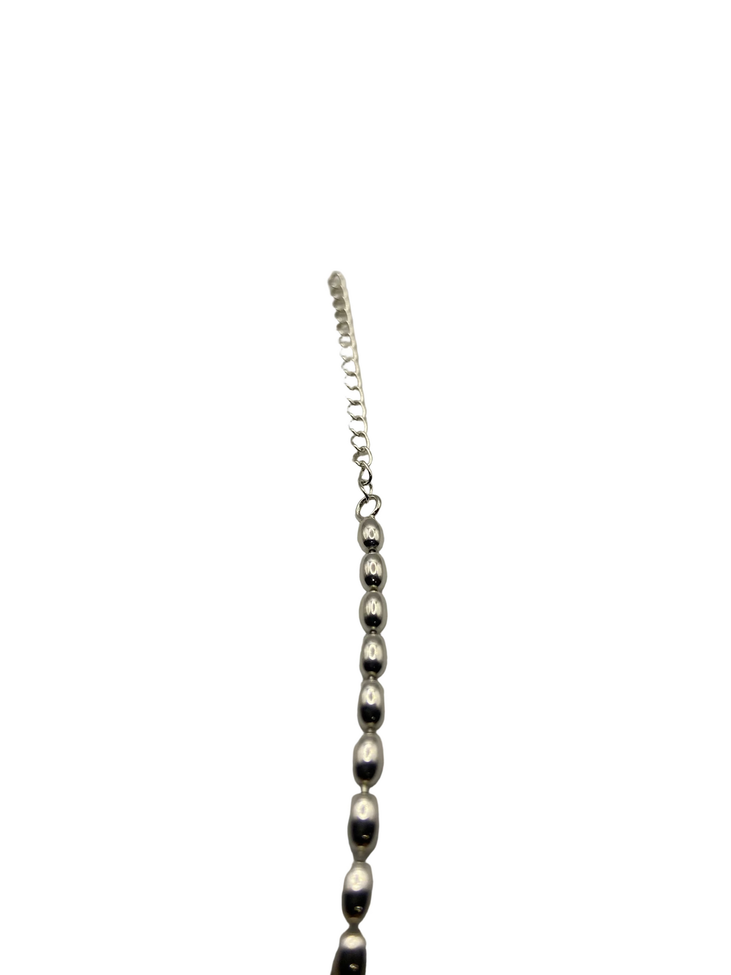 Sterling Silver  Bead Necklace