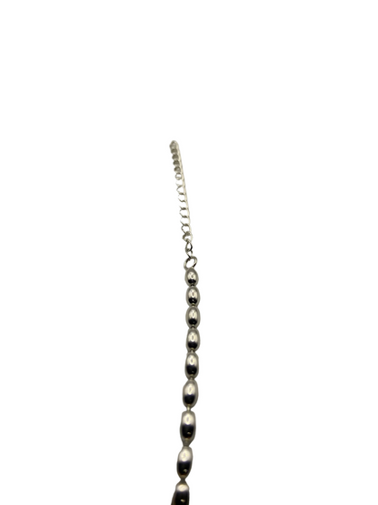 Sterling Silver  Bead Necklace