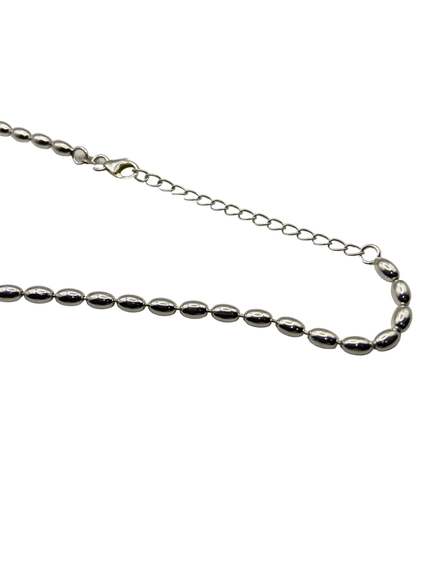 Sterling Silver  Bead Necklace