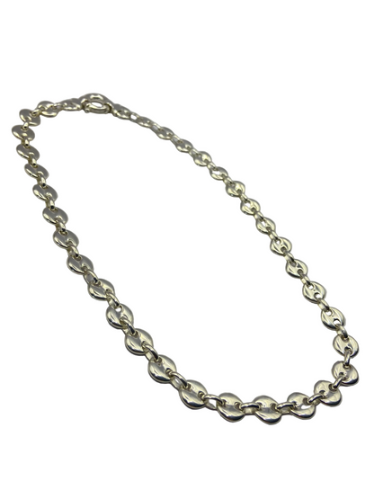 Silver Marine Style Linked Necklace