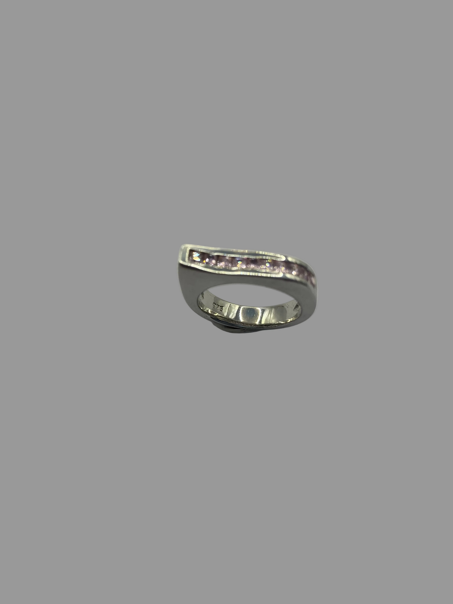 Silver  Cubic Zirconia  Ring