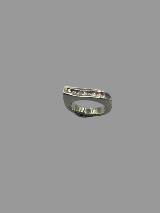 Silver  Cubic Zirconia  Ring
