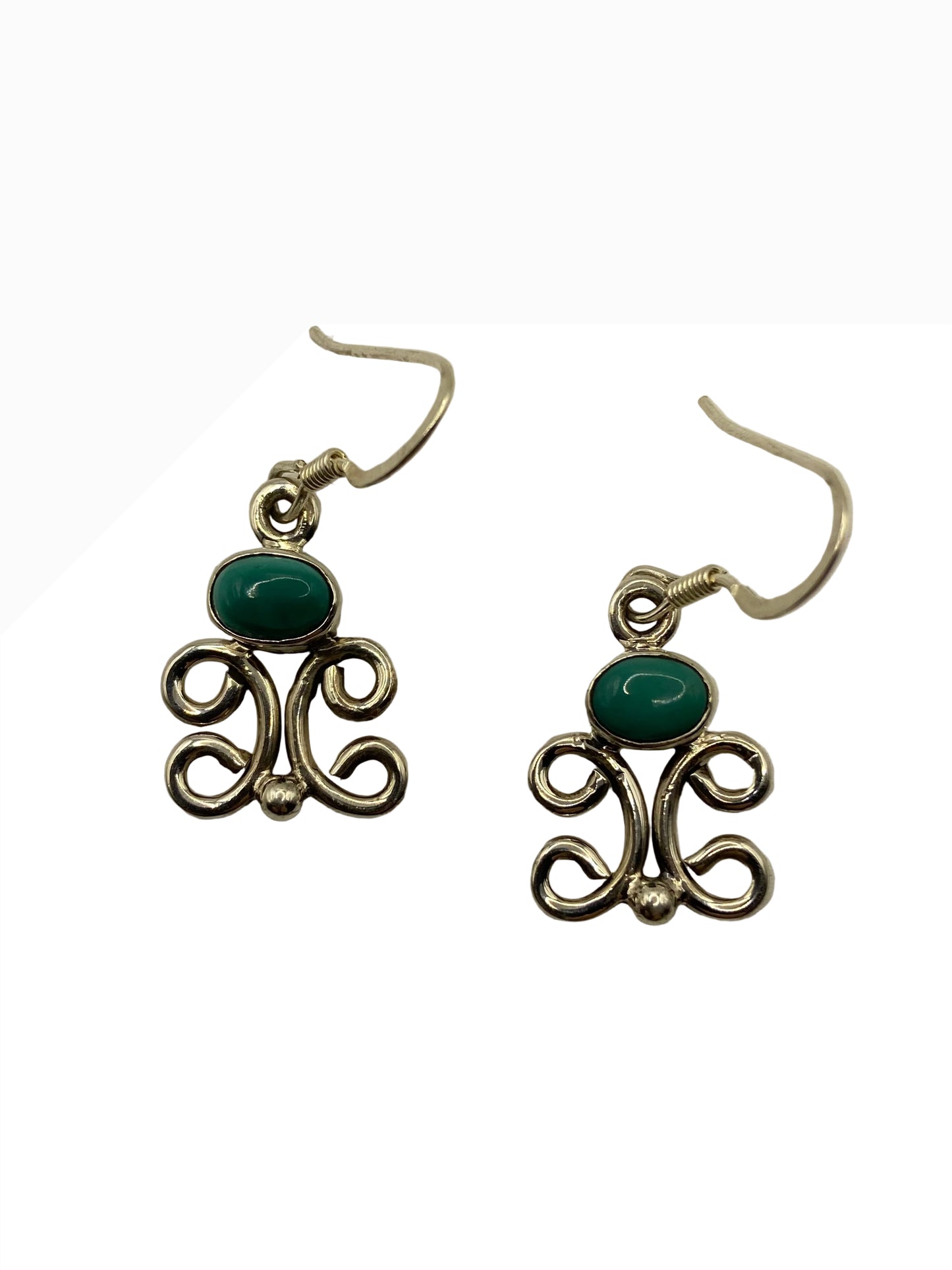 Silver Turquoise Earrings