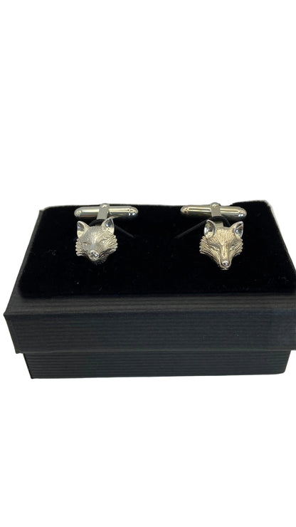Silver Fox Cufflinks