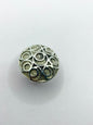 Silver Embosssed Chunky Ring