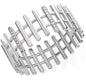 Silver Melody Cuff Bangle