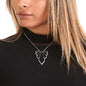 Chrysler Art Deco Silver Pendant