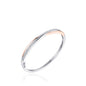 Silver Icon  Twist Bangle