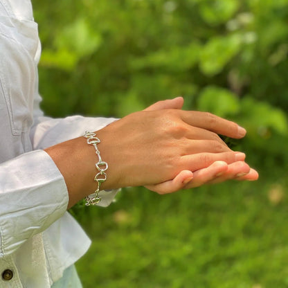 Silver Smart Snaffle Bracelet